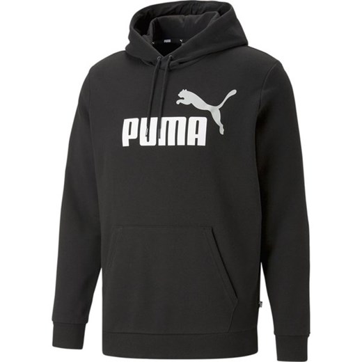 Bluza męska Essentials+ Two-Tone Big Logo Hoodie Puma ze sklepu SPORT-SHOP.pl w kategorii Bluzy męskie - zdjęcie 169392147