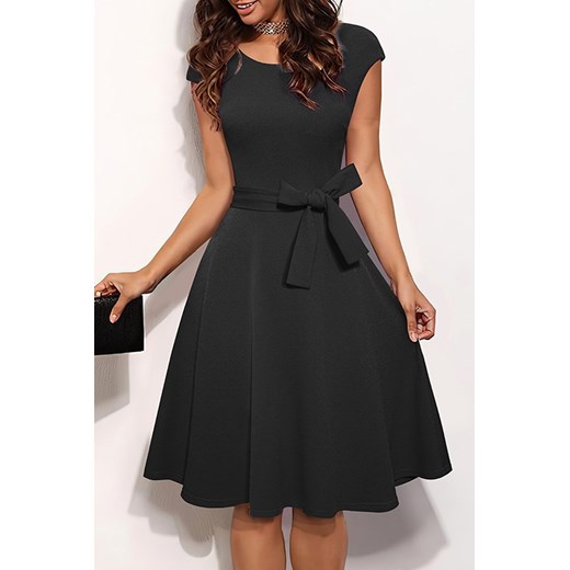 Sukienka SALMELDA BLACK XXL promocja Ivet Shop