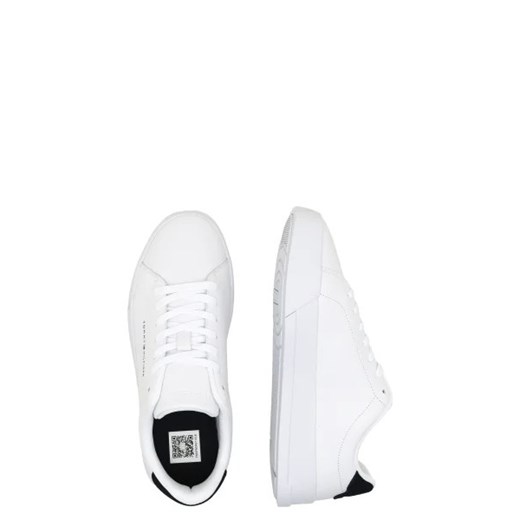 Buty sportowe męskie białe Tommy Hilfiger z tworzywa sztucznego 