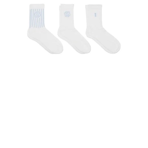 BOSS BLACK Skarpety 3-pack QS Pinstripe 43-46 Gomez Fashion Store