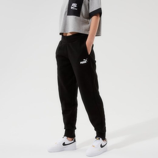 PUMA SPODNIE ESS SWEATPANTS FL CL - PUMA BLACK Puma L Sizeer