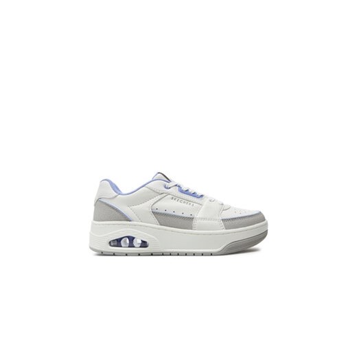 Skechers Sneakersy Uno Court 177710 Biały ze sklepu MODIVO w kategorii Buty sportowe damskie - zdjęcie 169402467