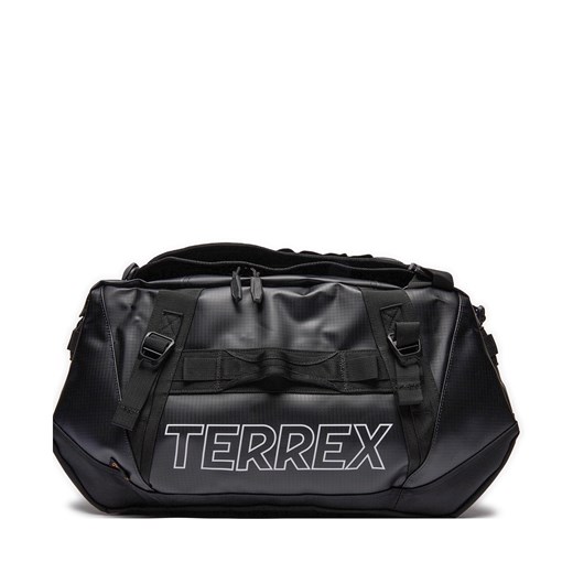 Torba adidas Terrex Rain.Rdy Expedition Duffel Bag S - 50 L IN8327 Black/Black/White ze sklepu eobuwie.pl w kategorii Saszetki - zdjęcie 169403119