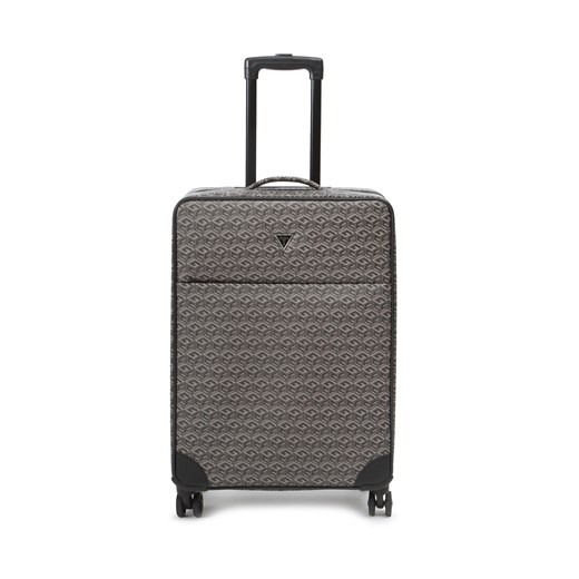 Walizka średnia Guess Ederlo Travel TMERLO P3302 GRY ze sklepu eobuwie.pl w kategorii Walizki - zdjęcie 169403285