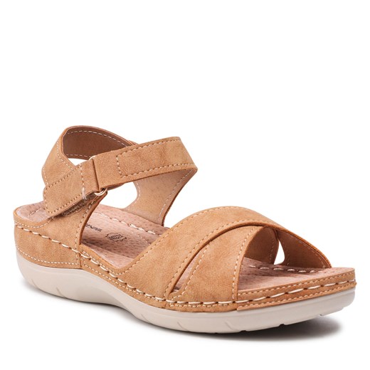 Sandały Clara Barson WSS20580-01 Camel Clara Barson 41 eobuwie.pl