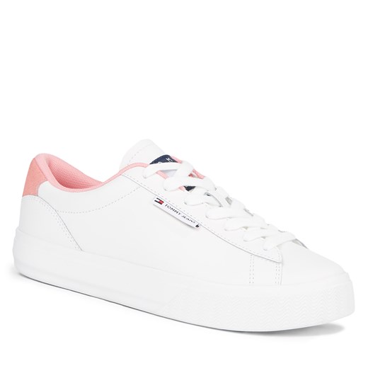 Trampki damskie Tommy Jeans sportowe płaskie jesienne
