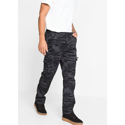 Spodnie bojówki Baggy Fit Straight 58 bonprix