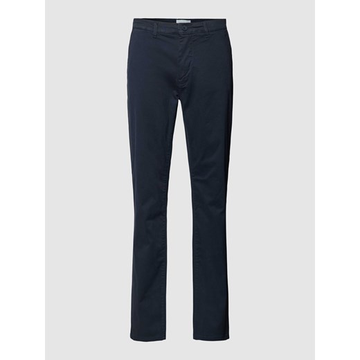 Spodnie o kroju slim fit z wpuszczanymi kieszeniami w stylu francuskim Casual Friday 33/32 Peek&Cloppenburg 