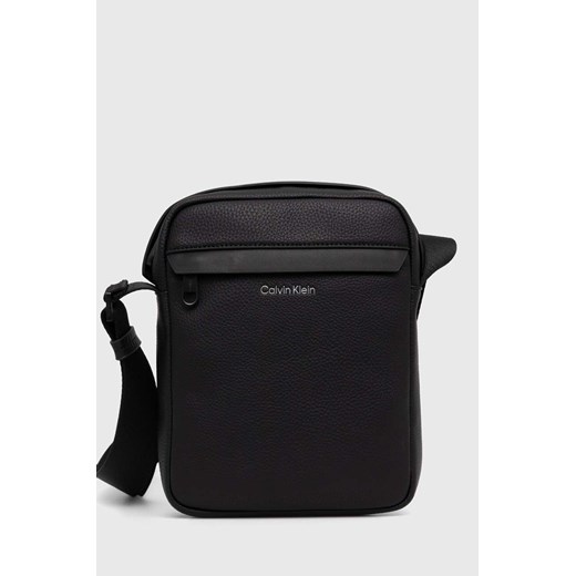 Calvin Klein saszetka kolor czarny ze sklepu ANSWEAR.com w kategorii Torby męskie - zdjęcie 169407317