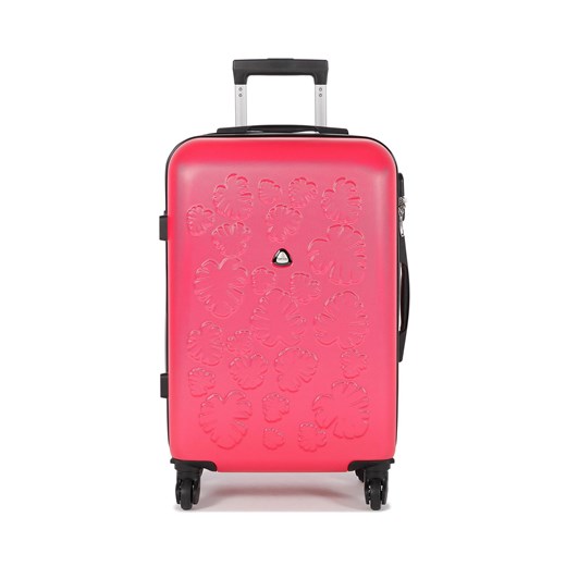 Walizka kabinowa Semi Line T5544-3 Koralowy Semi Line one size eobuwie.pl