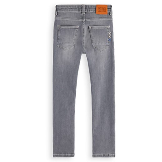 Scotch & Soda Dżinsy - Slim fit - w kolorze szarym 158 okazyjna cena Limango Polska