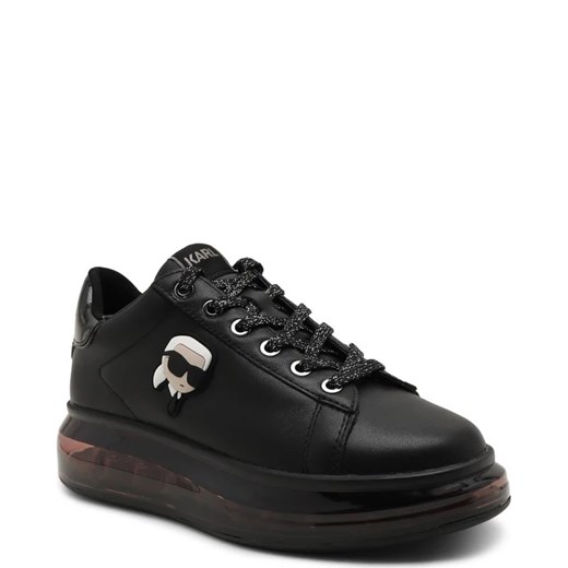 Buty sportowe damskie Karl Lagerfeld sneakersy z tworzywa sztucznego
