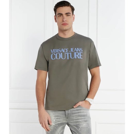 Versace Jeans Couture T-shirt MAGLIETTA | Regular Fit ze sklepu Gomez Fashion Store w kategorii T-shirty męskie - zdjęcie 169415068