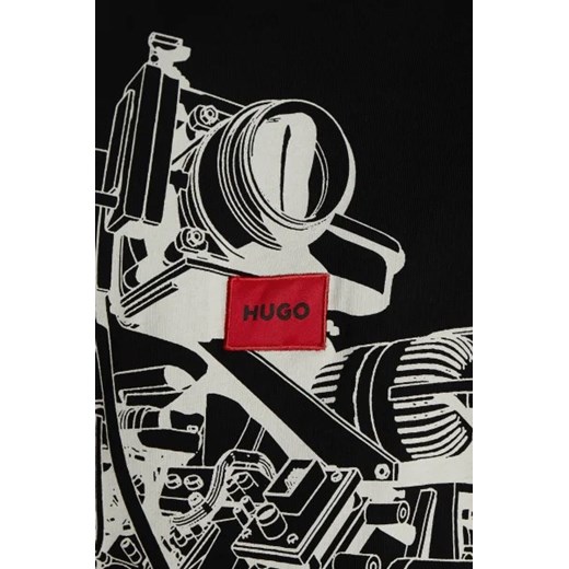 HUGO T-shirt Dacifico | Loose fit S okazja Gomez Fashion Store