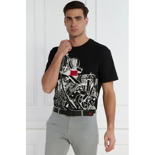 HUGO T-shirt Dacifico | Loose fit XS Gomez Fashion Store