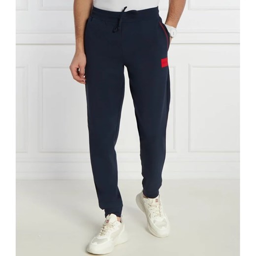 Hugo Bodywear Spodnie dresowe Patch Pant | Relaxed fit ze sklepu Gomez Fashion Store w kategorii Spodnie męskie - zdjęcie 169415719