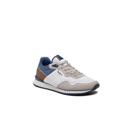 Buty sportowe męskie Pepe Jeans białe sznurowane