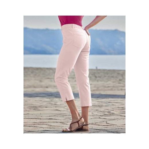 Spodnie tregginsy 7/8 z twillu ze stretchem ze sklepu Atlas For Men w kategorii Spodnie damskie - zdjęcie 169418816