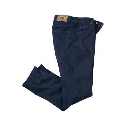 Niebieskie jeansy regular ze stretchem ze sklepu Atlas For Men w kategorii Jeansy męskie - zdjęcie 169419087