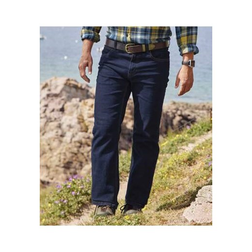 Wygodne jeansy regular ze stretchem Atlas For Men L wyprzedaż Atlas For Men