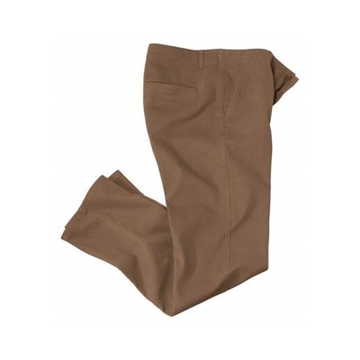 Jesienne spodnie chinosy ze stretchem ze sklepu Atlas For Men w kategorii Spodnie męskie - zdjęcie 169419377