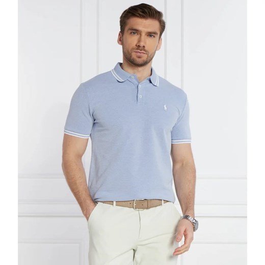 Polo Ralph Lauren t-shirt męski niebieski z krótkim rękawem 
