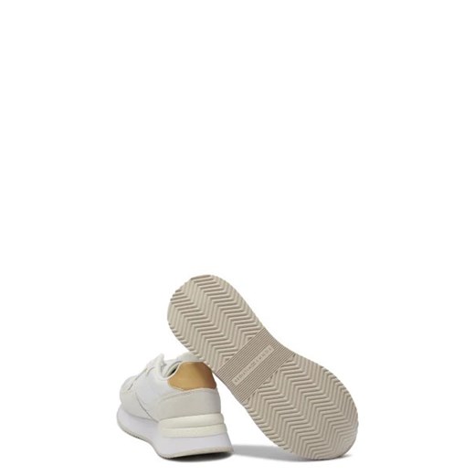 Tommy Hilfiger buty sportowe damskie sneakersy sznurowane białe na wiosnę 