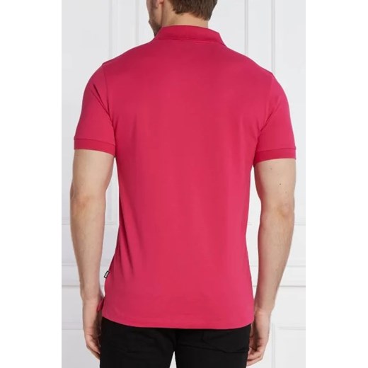 T-shirt męski BOSS HUGO czerwony z krótkim rękawem 