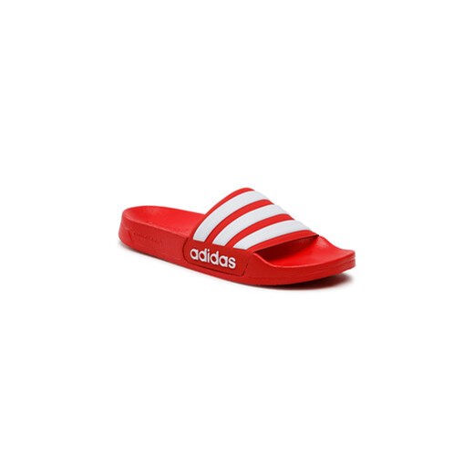 adidas Klapki adilette Shower FY7815 Czerwony 47 MODIVO