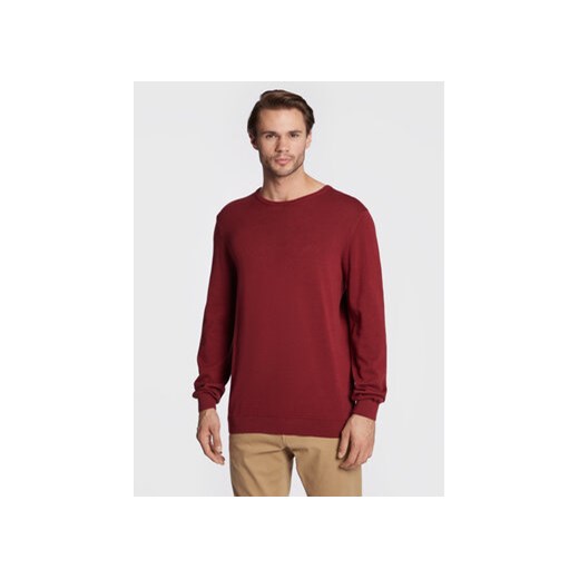 s.Oliver Sweter 2040664 Czerwony Regular Fit ze sklepu MODIVO w kategorii Swetry męskie - zdjęcie 169423505