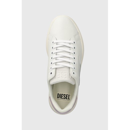Diesel sneakersy skórzane S-Athene Low kolor biały Y02870-P4423-H8973 Diesel 41 ANSWEAR.com