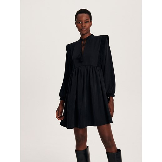 Reserved - Sukienka mini - czarny ze sklepu Reserved w kategorii Sukienki - zdjęcie 169428985