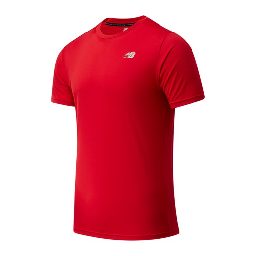 Koszulka męska New Balance MT11205REP – czerwona ze sklepu New Balance Poland w kategorii T-shirty męskie - zdjęcie 169431198