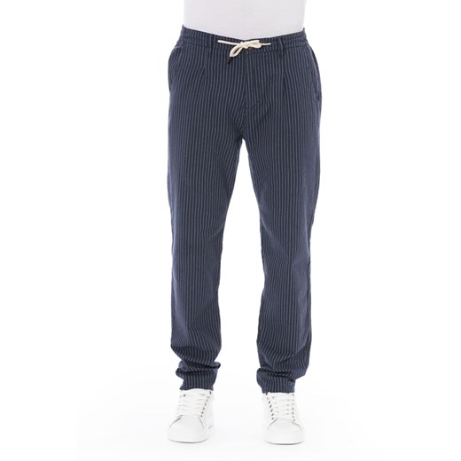 Spodnie męskie Baldinini Trend niebieskie 