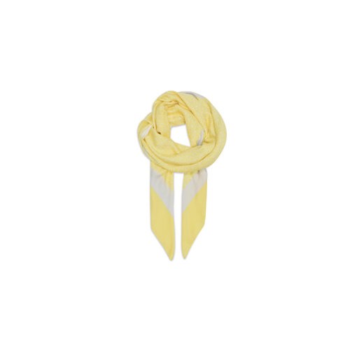 Calvin Klein Chusta Geo Minimal K60K610227 Żółty ze sklepu MODIVO w kategorii Szaliki i chusty damskie - zdjęcie 169438688