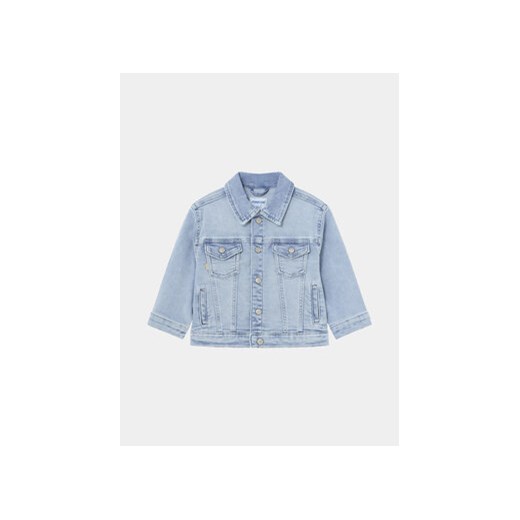 Mayoral Kurtka jeansowa 1446 Niebieski Regular Fit ze sklepu MODIVO w kategorii Kombinezony i kurtki - zdjęcie 169438705
