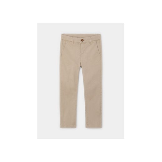 Mayoral Spodnie materiałowe 512 Beżowy Regular Fit ze sklepu MODIVO w kategorii Spodnie chłopięce - zdjęcie 169438866