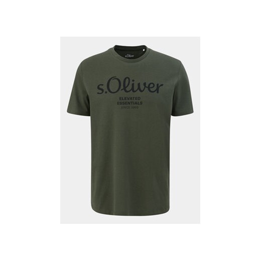 s.Oliver T-Shirt 2139909 Zielony Regular Fit XL MODIVO