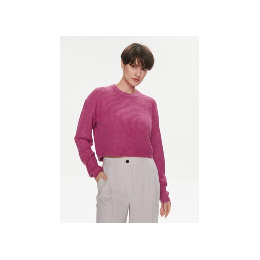 ONLY Sweter Malavi 15284453 Różowy Regular Fit ze sklepu MODIVO w kategorii Swetry damskie - zdjęcie 169439076