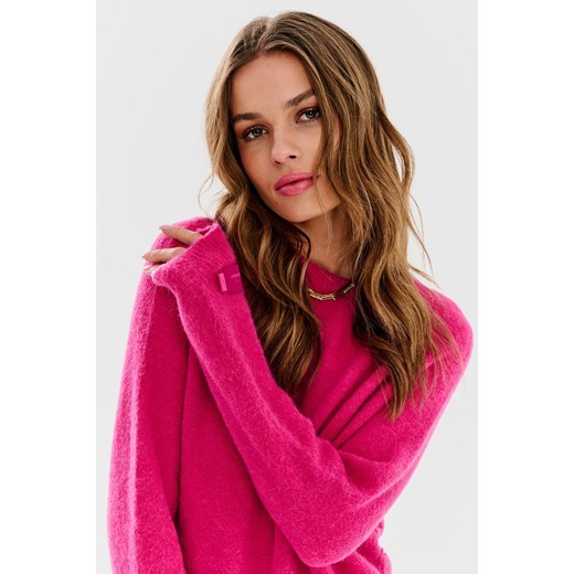 Sweter Pink Glo Naoko-store.pl ONE SIZE NAOKO