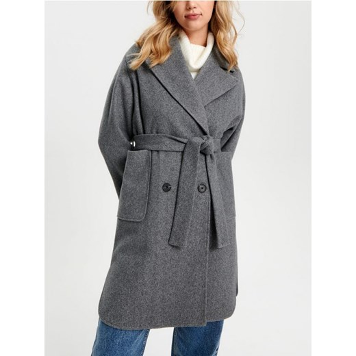 Sinsay - Płaszcz - szary ze sklepu Sinsay w kategorii Płaszcze damskie - zdjęcie 169441616