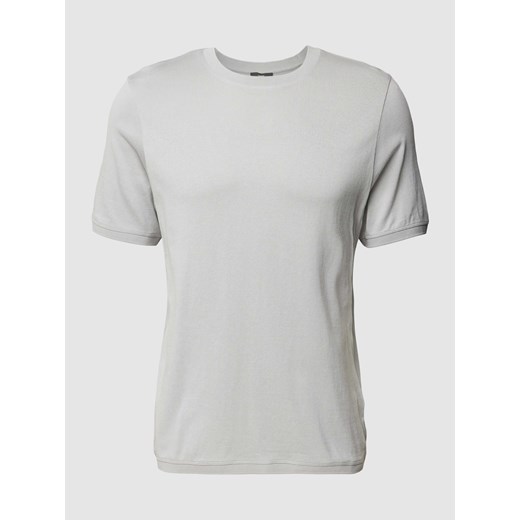 T-shirt z imitacji dzianiny ze sklepu Peek&Cloppenburg  w kategorii T-shirty męskie - zdjęcie 169443265