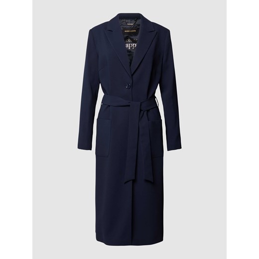 Płaszcz z wiązanym paskiem ze sklepu Peek&Cloppenburg  w kategorii Płaszcze damskie - zdjęcie 169443378