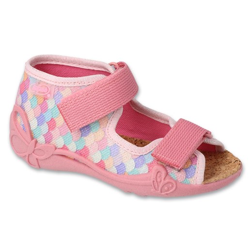 Befado obuwie dziecięce 343P003 różowe ze sklepu ButyModne.pl w kategorii Buciki niemowlęce - zdjęcie 169445807