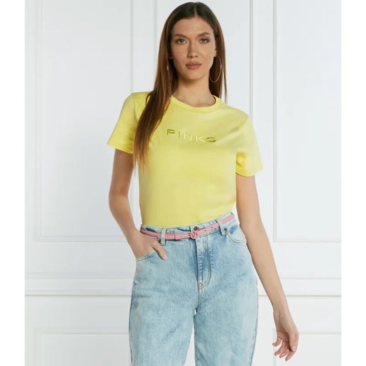 Pinko T-shirt | Regular Fit ze sklepu Gomez Fashion Store w kategorii Bluzki damskie - zdjęcie 169447655