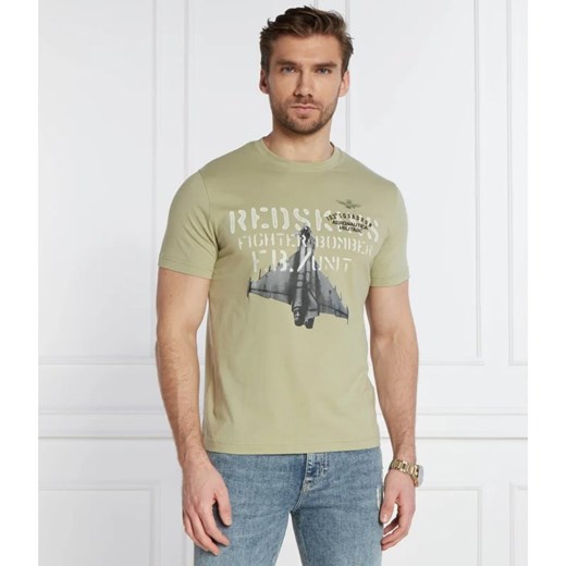T-shirt męski Aeronautica Militare z krótkimi rękawami 
