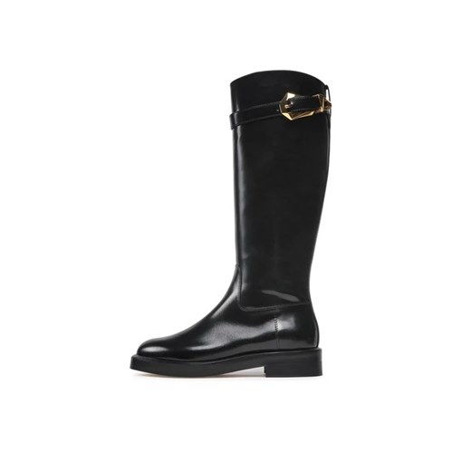 Alberta Ferretti Oficerki 22251A6201 8005 Czarny Alberta Ferretti 38 MODIVO