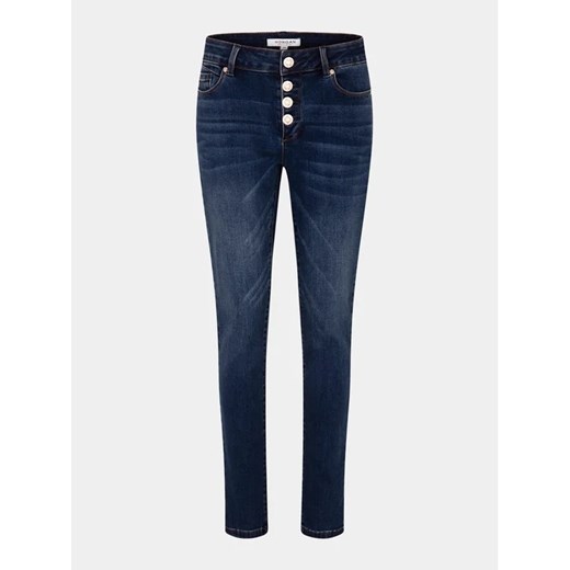 Morgan Jeansy 241-PMIRA Granatowy Skinny Fit Morgan 36 MODIVO