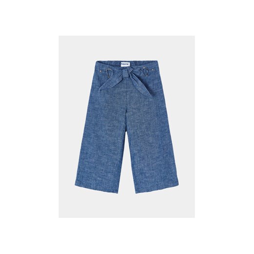 Mayoral Spodnie materiałowe 3532 Niebieski Regular Fit ze sklepu MODIVO w kategorii Spodnie dziewczęce - zdjęcie 169449948