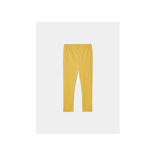 Mayoral Legginsy 748 Żółty Slim Fit ze sklepu MODIVO w kategorii Spodnie dziewczęce - zdjęcie 169450118